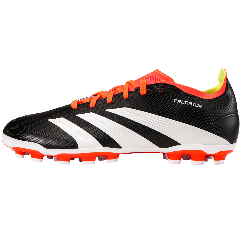 阿迪达斯足球鞋PREDATOR LEAGUE L 2G/3G AG短钉人造草比赛训练鞋 黑色 IF3210