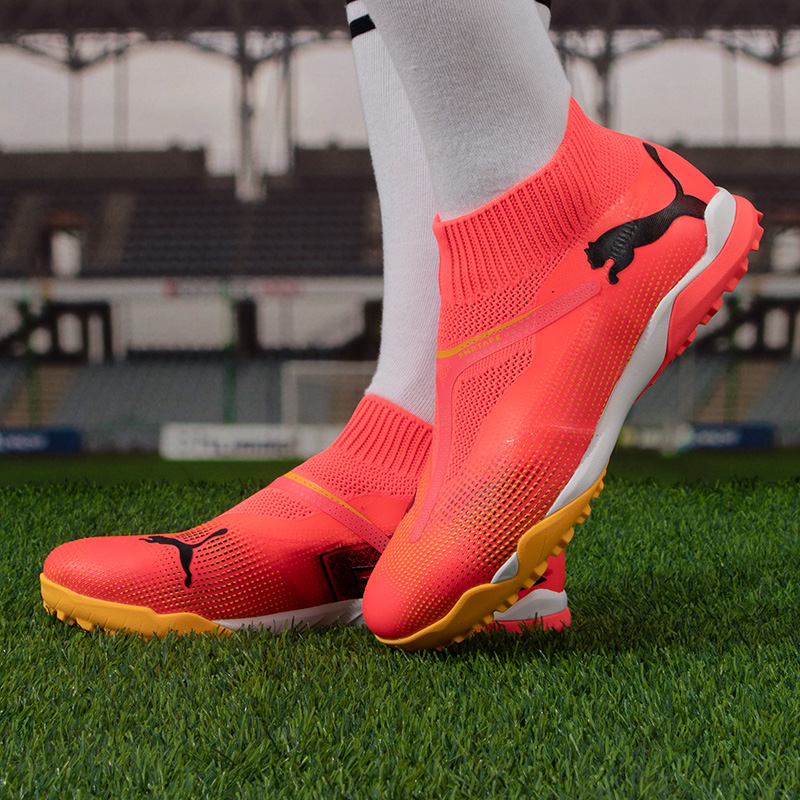 PUMA彪马男鞋足球鞋青少年球鞋TT钉鞋比赛运动鞋 107713-03