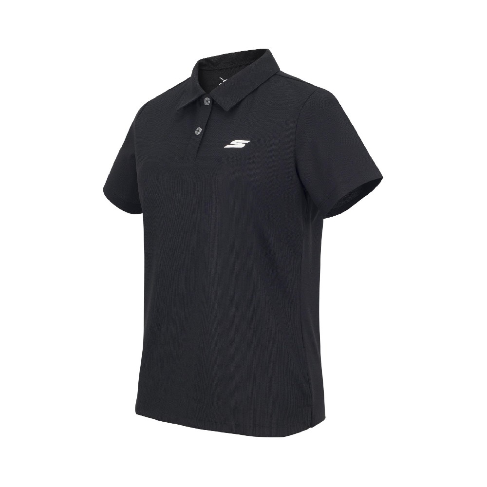 斯凯奇短袖女新款T恤运动服跑步健身训练户外休闲POLO衫P224W161-03K8