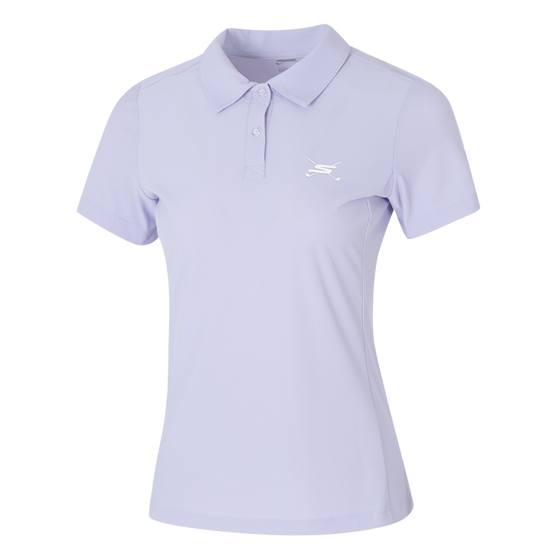斯凯奇女士短袖POLO衫夏季新款运动服健身休闲T恤P224W153-0494